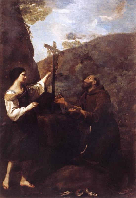 SACCHI, Andrea St Francis Marrying Poverty d oil painting picture